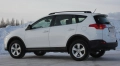 Рейлинги Toyota Rav 4 (2012-2019), цвет черный 0254-БП-02