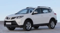 Рейлинги Toyota Rav 4 (2012-2019), цвет черный 0254-БП-02