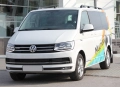 Рейлинги для автомобиля VW Multivan Long, Caravelle Long, California Long, черн. 1214-БП-02
