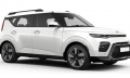 Рейлинги для автомобиля KIA SOUL (2019- ) черные 0231-БП-02