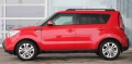 Рейлинги для автомобиля KIA SOUL (2013-2019) черные 0236-БП-02