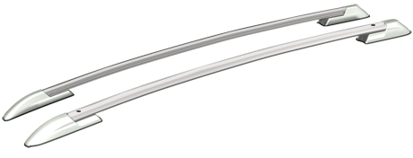 Рейлинги Toyota Rav 4 (2005 - 2014), цвет серый 0243-БП-23 Рейлинги Toyota Rav 4 (2005 - 2014), цвет серый 0243-БП-23