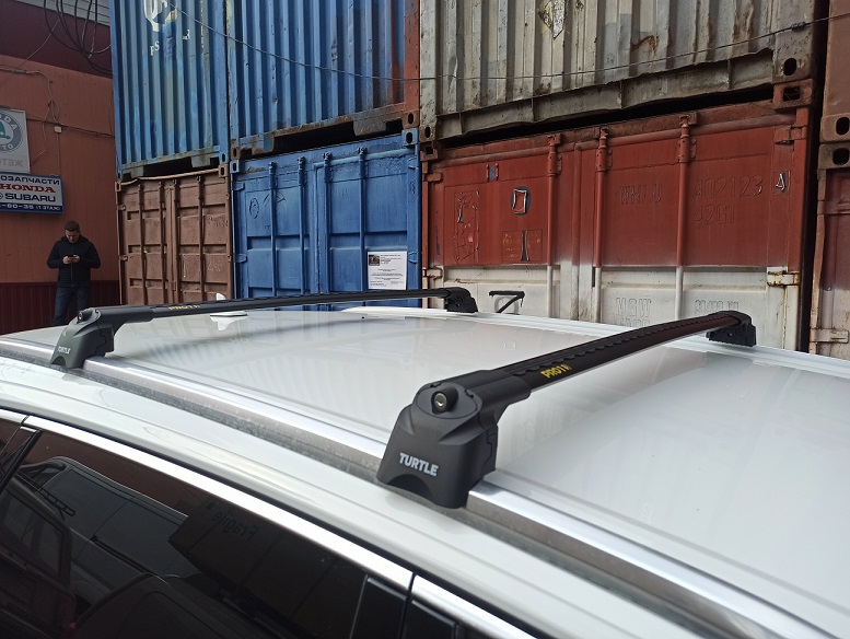 Turtle Air 3 на AUDI Q7 2015+ (4M) Black (В штатное место) Turtle Air 3 на AUDI Q7 2015+ (4M) Black (В штатное место)